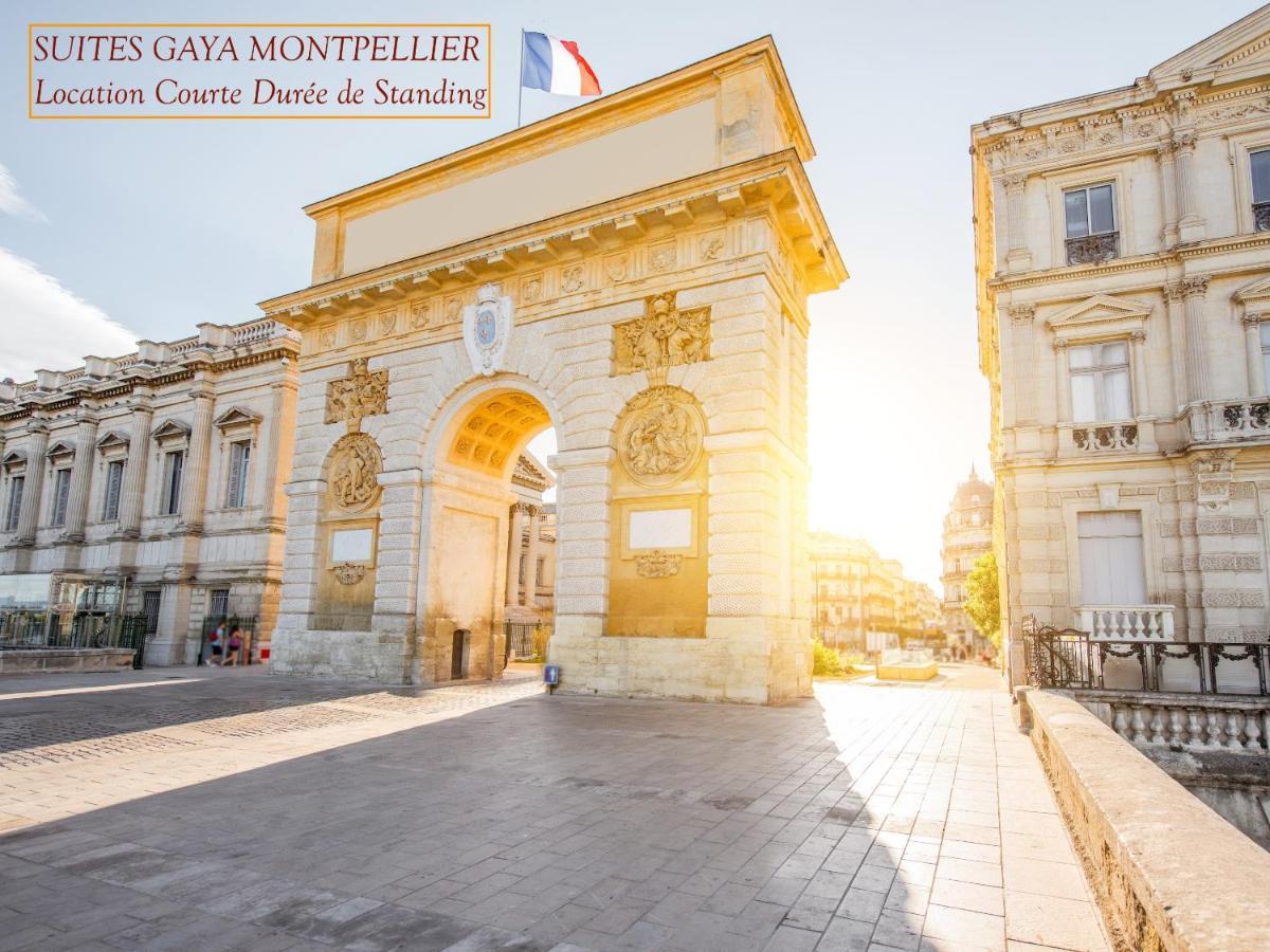 Appart - Suites Gaya Centre Ville Montpellier Bagian luar foto